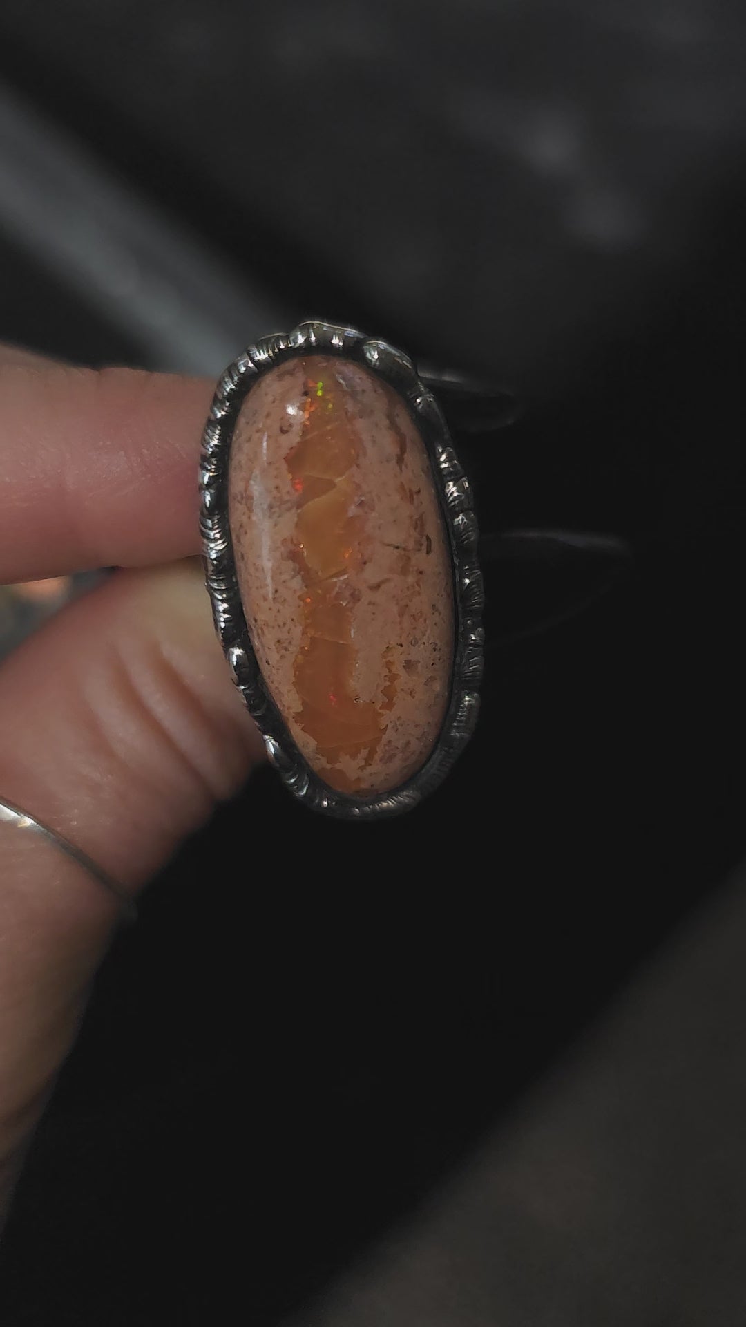 Preachy Opal Ring, size 7.5
