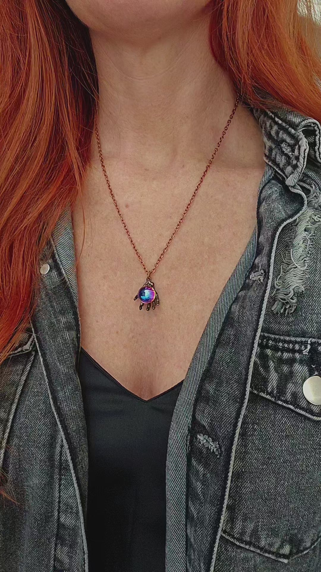 Skeleton Hand Pendant