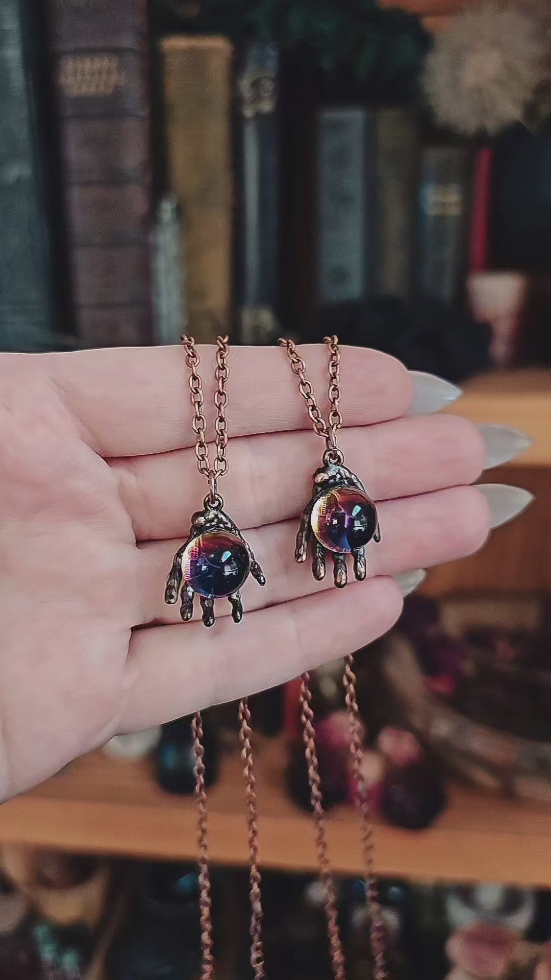 Skeleton Hand Pendant