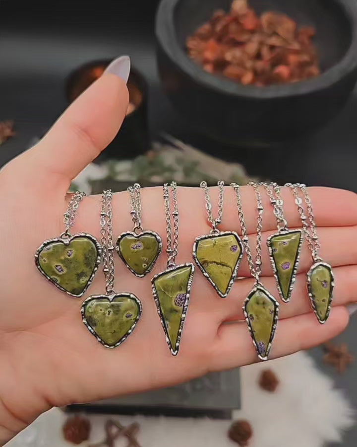 Atlantisite Stitchtite Charm Pendant