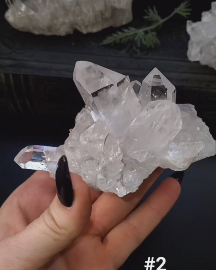 Large Crystal Clusters