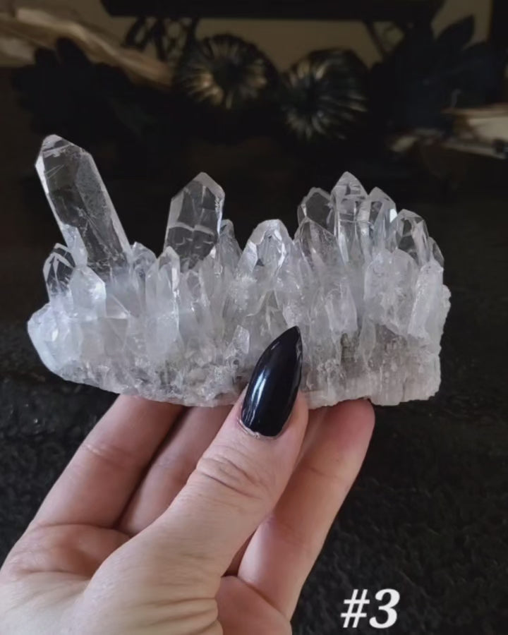 Large Crystal Clusters