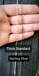 Sterling silver chain