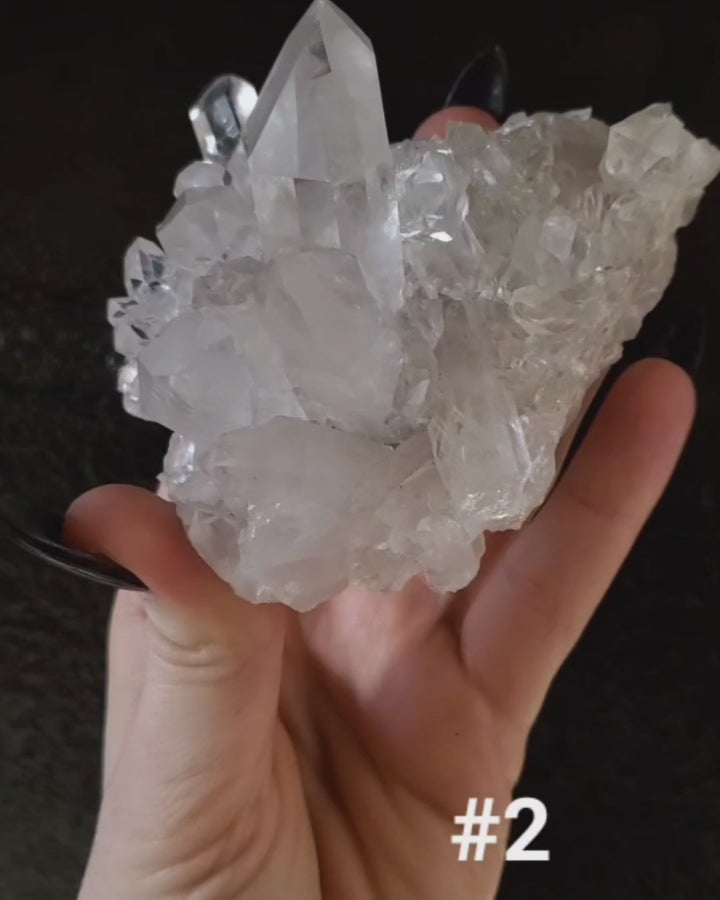 Large Crystal Clusters