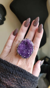 Amethyst Ring size 12-14