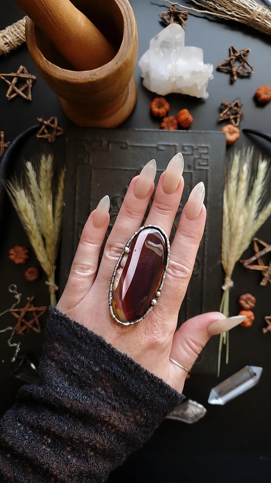 Picaso Jasper Ring, size 6-11