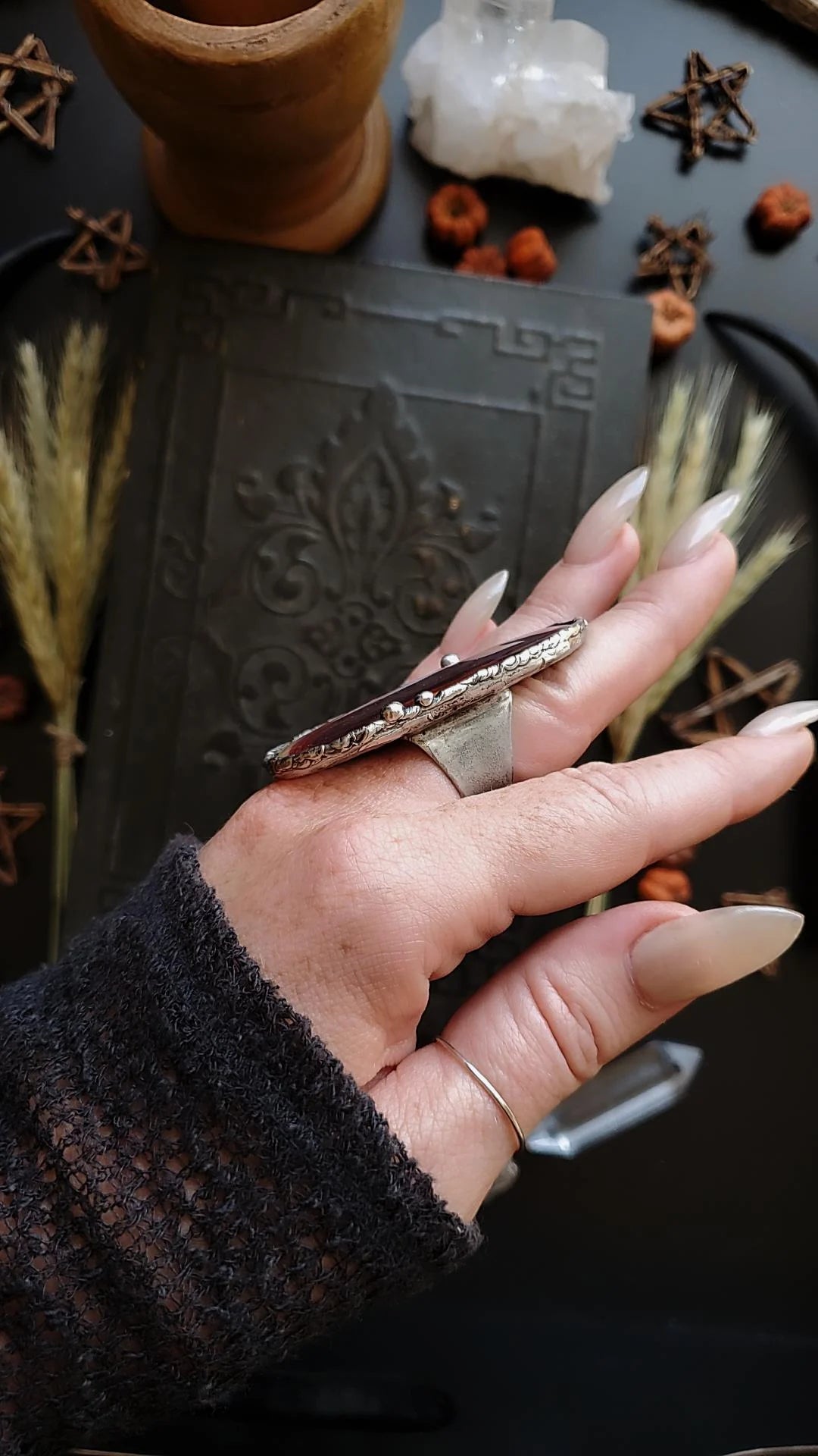 Picaso Jasper Ring, size 6-11