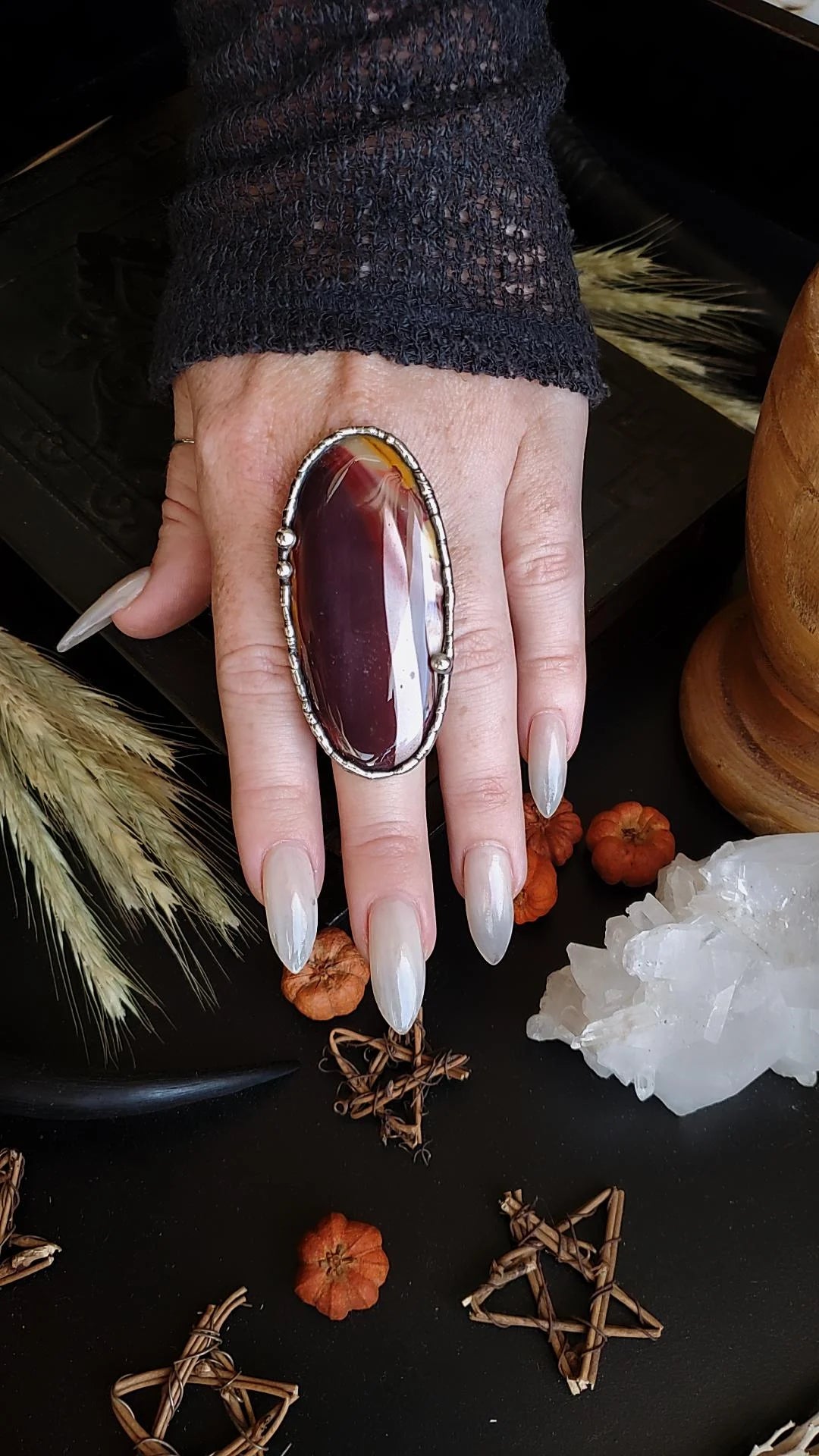 Picaso Jasper Ring, size 6-11