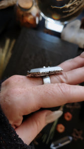 Jasper Coffin Rings