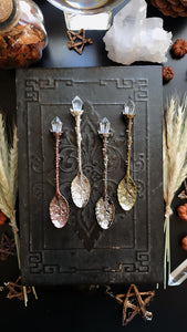 Floral Crystal teaspoon