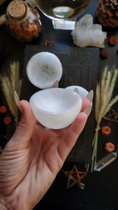 Small Selenite bowls