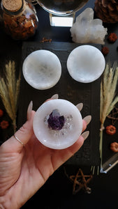 Small Selenite bowls