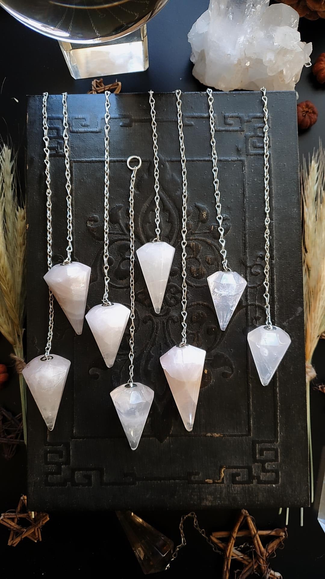 Rose Quart Pendulum