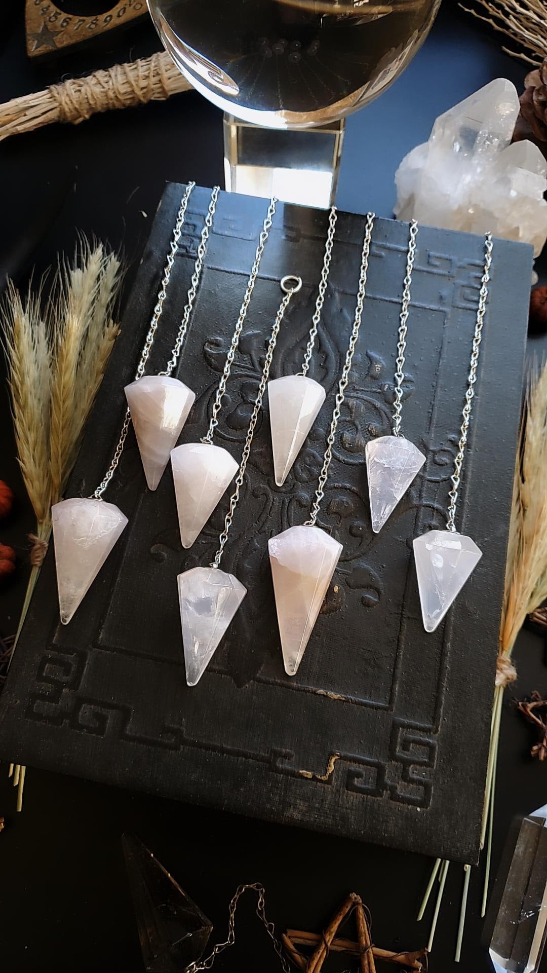 Rose Quart Pendulum