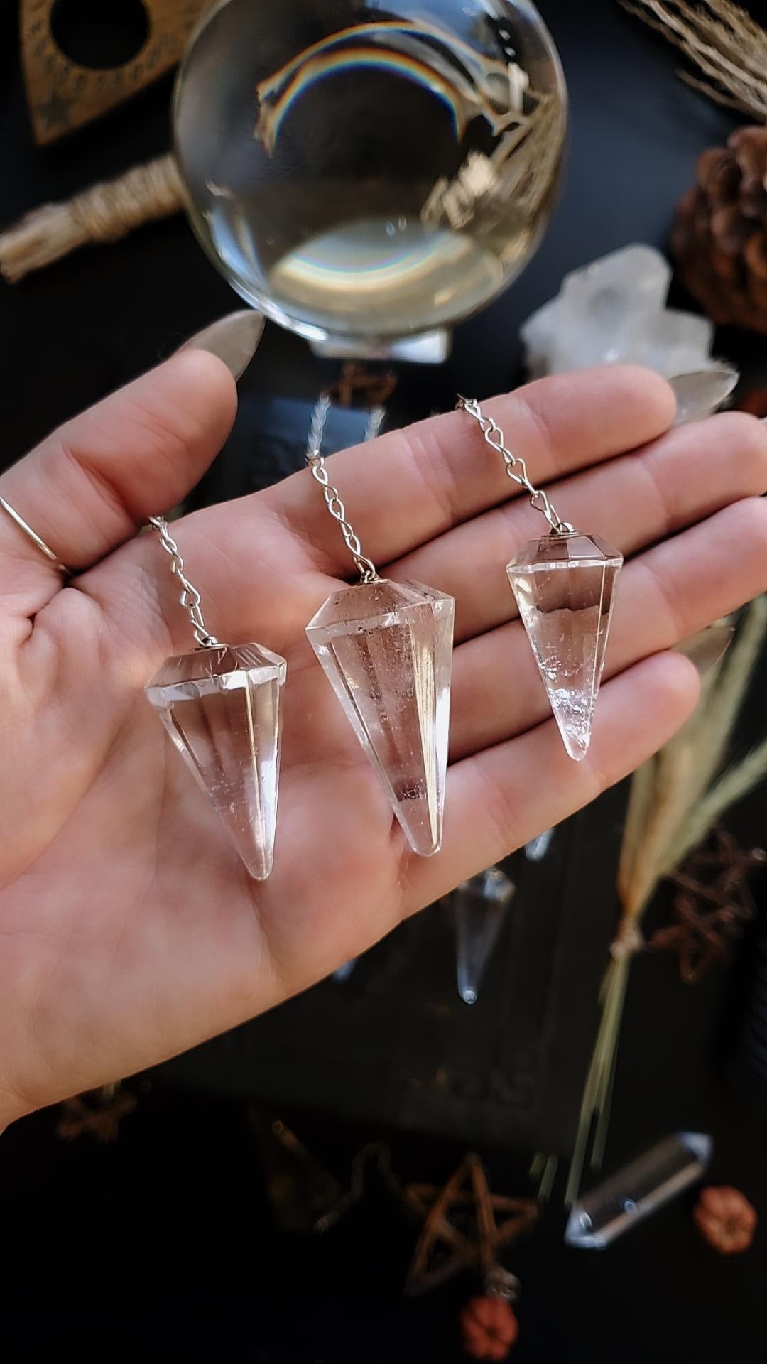 Clear Quart Pendulum