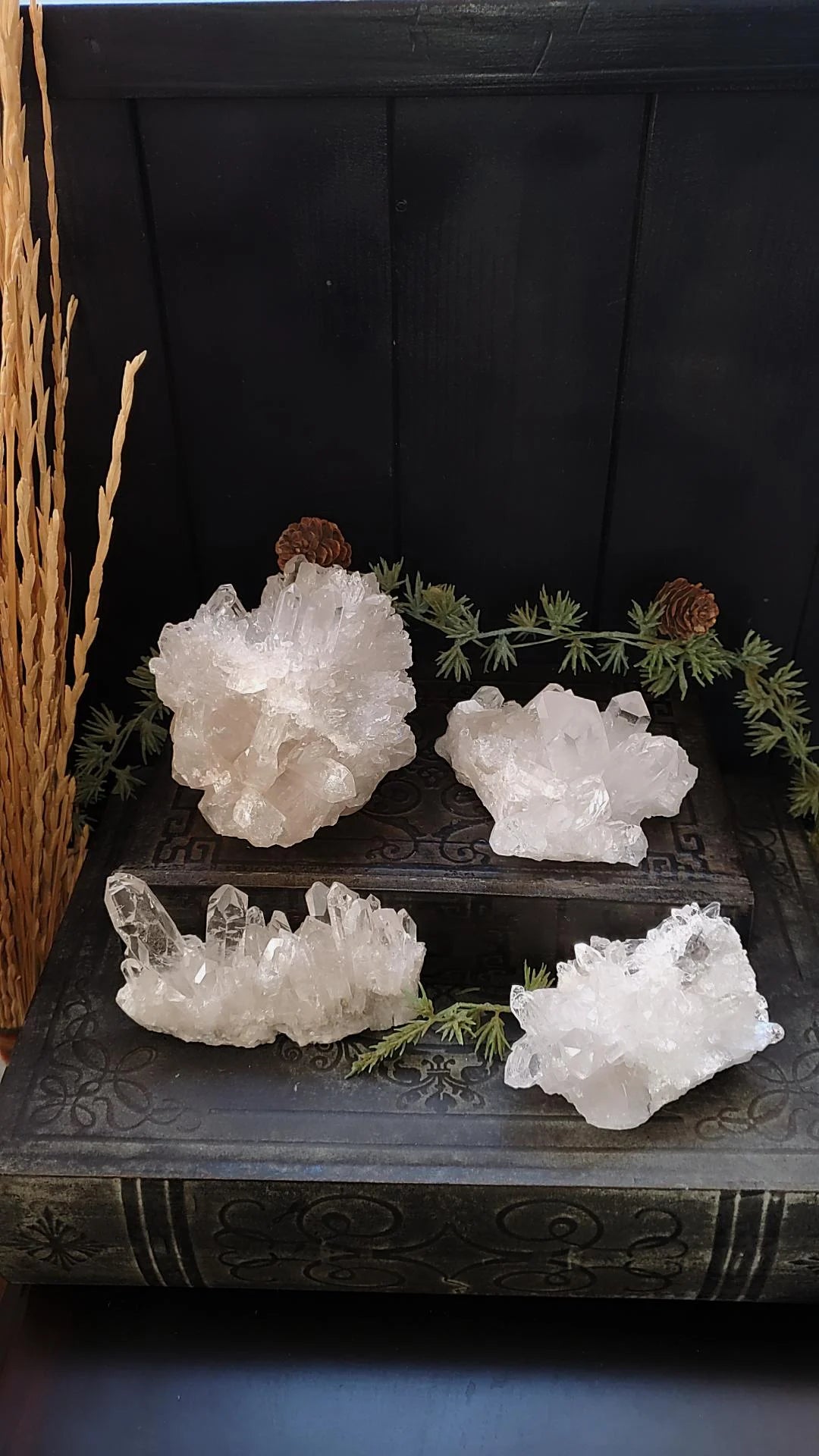 Large Crystal Clusters