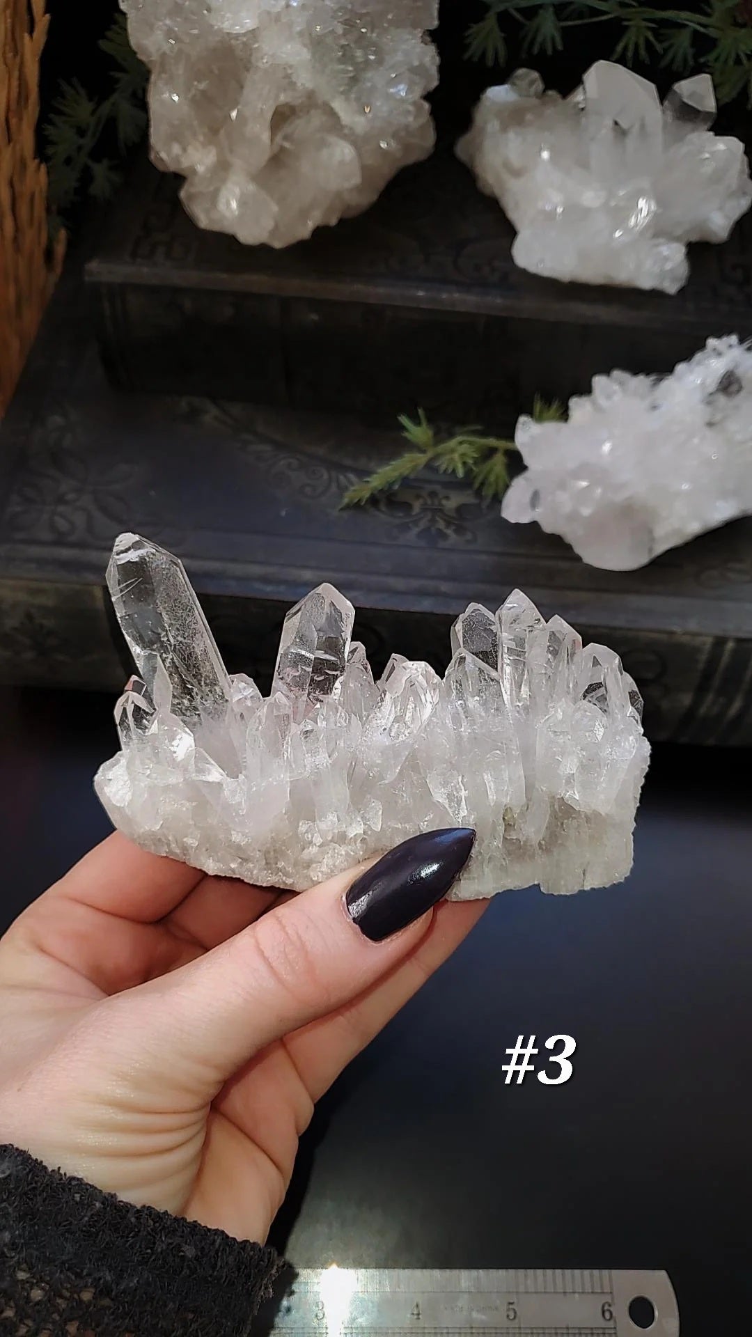 Large Crystal Clusters