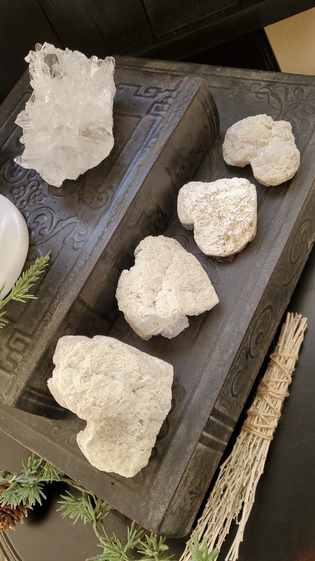 Crystally Cave hearts