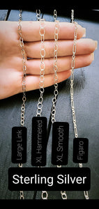 Sterling silver chain