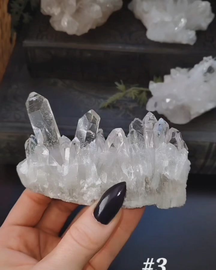 Large Crystal Clusters