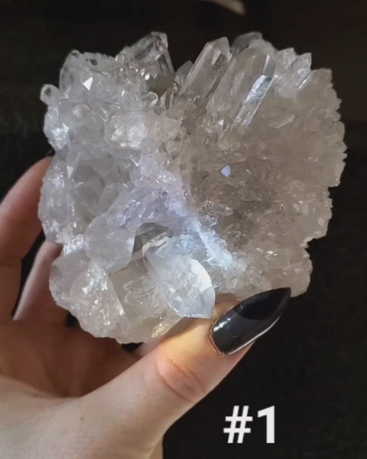 Large Crystal Clusters